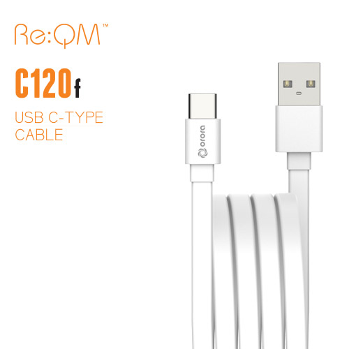 리큐엠 USB Type-C 플랫 케이블 120cm (C120F)